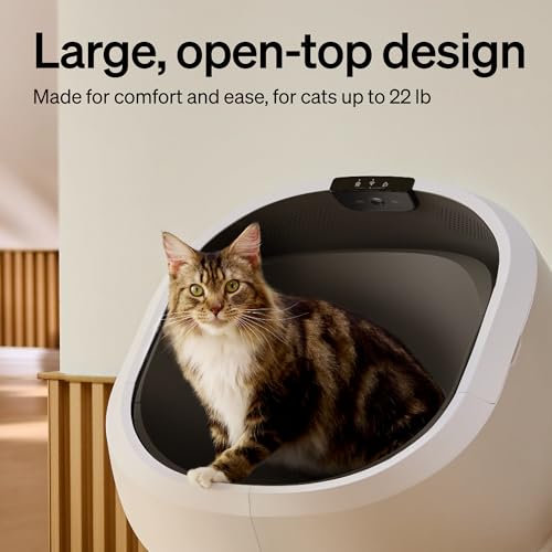 Image of PETLIBRO Luma Automatic Cat Litter Box AI-Camera Waste Analysis, Auto Odor-Control, Multi-Cats Recognition, Smart App Usage Tracking, Safety Sensors