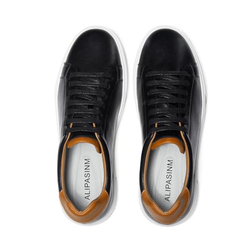 Leather Business Casual Sneakers Shoes for Men4