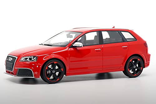 Audi A3 sportback 赤 ミニカー 1/18 Amazon | DNA Collectibles 1/18 アウディ A3 RS3 2011 ミサノレッド