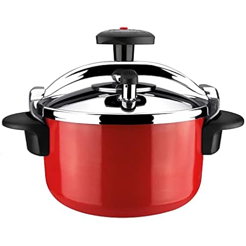 Magefesa® Castell Olla a Presión Rápida de 4L Roja Cover