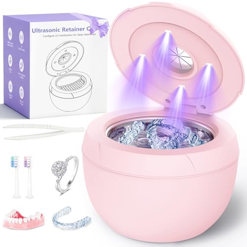 Image of Ultrasonic Retainer Cleaner Machine 45khz Cleaning Pod