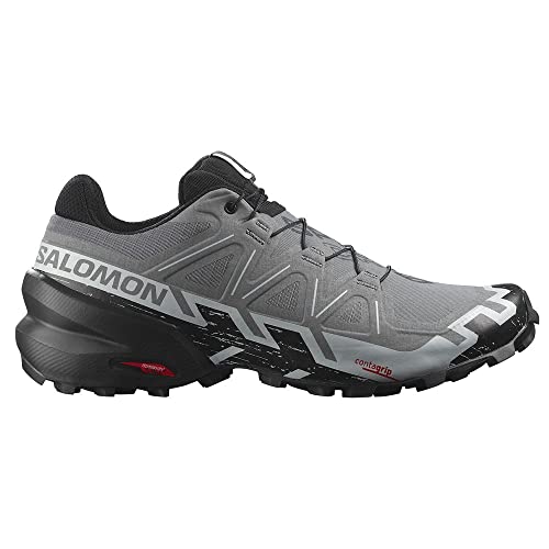 SALOMON(サロモン) SPEEDCROSS 6 WIDE 男性用トレイルランニングシューズ メンズ L41744100 Quiet.Shade/Black/Pearl.Blue 27.0