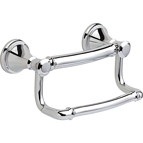 Delta Faucet 41350 Traditional Pivoting Tissue Holder / Assist Bar, Polished Chrome,4.25 x 5.38 x 6.00 inches