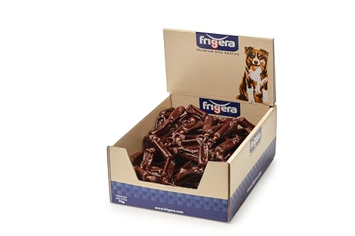 Frigera Salchichas en Cadena Caballo 144 Uds. 1000g – Poca Olor, sin Gluten ni Cereales, Entrenamiento