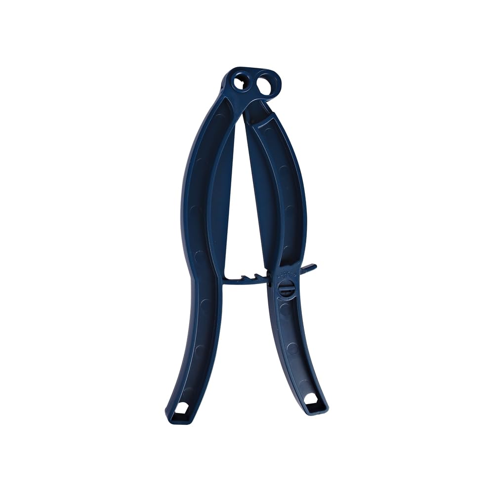 3 Stück Hygostar Beutelverschlüsse Fish | Kunststoff, detektierbar, blau, L: 245 mm, Karton, Beutelverschlüsse, Food Clips, Tütenverschlüsse