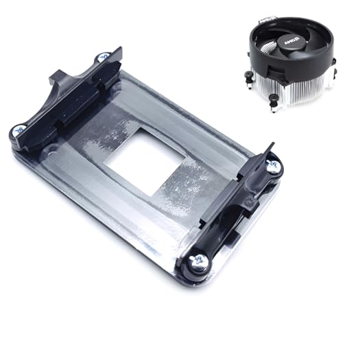 Am4-Backplat-Cpu,Cooler Motherboard con soporte de enfriador de CPU con tornillos – Placa trasera para enfriador de ordenador, compatible con Amd B350 X370 A320 X470