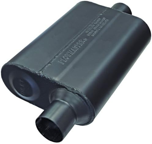 Flowmaster942446 Super 44 Muffler - 2.25 Offset IN / 2.25 Center OUT - Aggressive Sound by Flowmaster