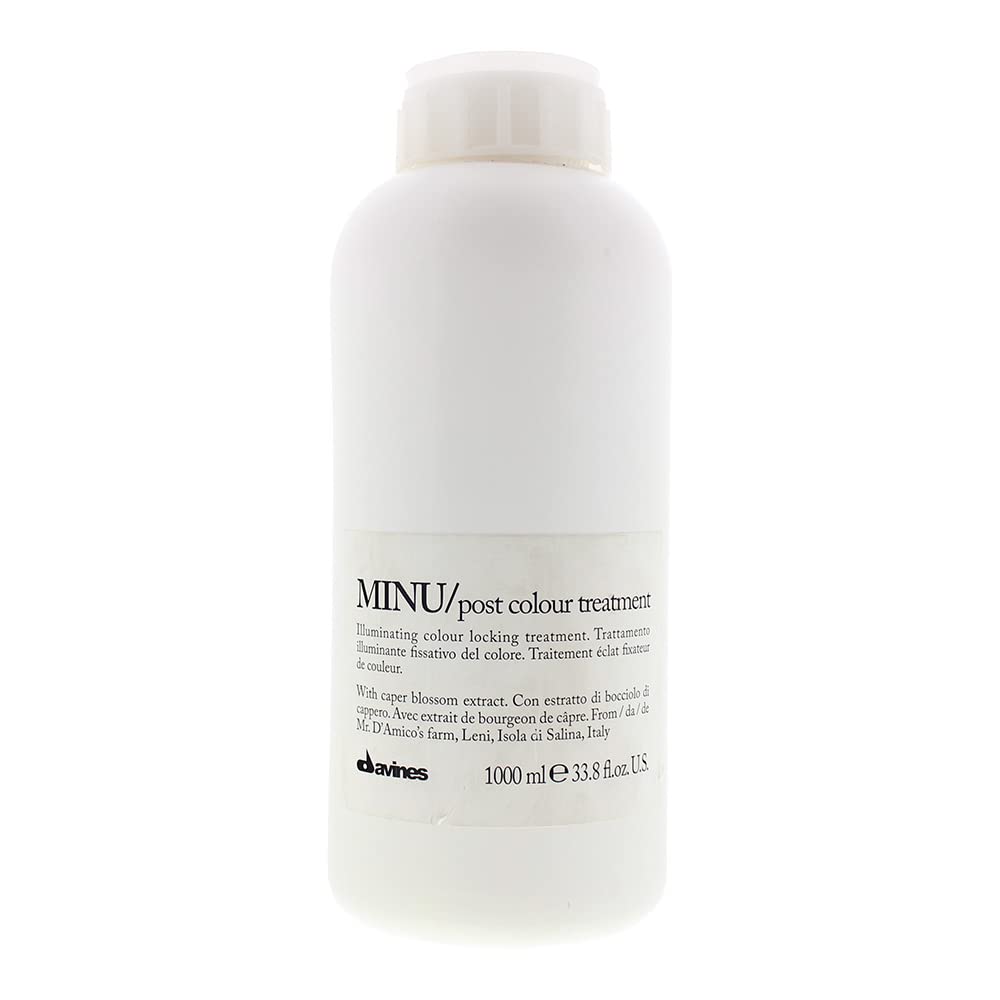 Davines Essential haircare Minu Post Colour Treatment 1000ml - color locking treatment