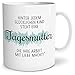 OWLBOOK&reg; Geschenk f&uuml;r Tagesmutter zum Abschied Tasse mit Spruch Tagesmutter abschied Geschenk Hinter gl&uuml;cklichem Kind steht Tagesmutter als Dankesch&ouml;n Abschied Keramik 300 ml