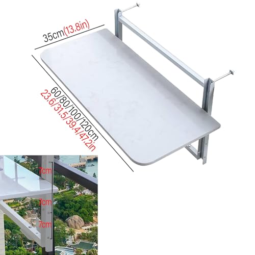 Table de pluie balcon compacte pour gagner de la place