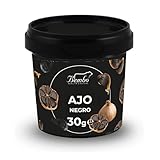 Ajo Negro Fermentado 30 g aproximadamente – Sabor Único con Notas Agridulces – Perfecto para Untar en Pan Tostado, Añadir a Salsas, Sopas o a Platos de Carne, Pescado y Ensaladas.