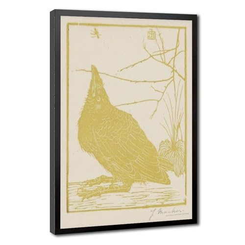 Jan Mankes Crow cadre à suspendre pour décoration murale salon et bureau