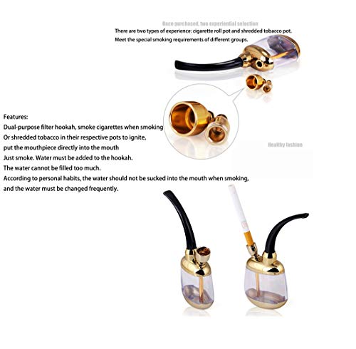 DASFNVBIDFAHB Kreative Shisha Shisha Set, Kohle Clamp Schlauchverbinder Accessoire, Bar-Zubehör, Shisha Shisha Filtered… – Bild 3