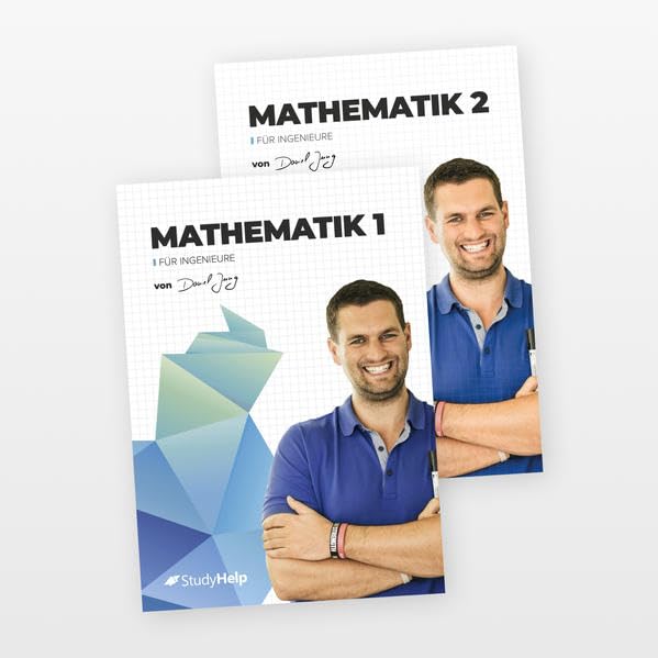 Mathematik für Ingenieure Lernhefte Set: StudyHelp und Daniel Jung (Lernhefte für das Studium: mit Lernvideos von Daniel Jung)