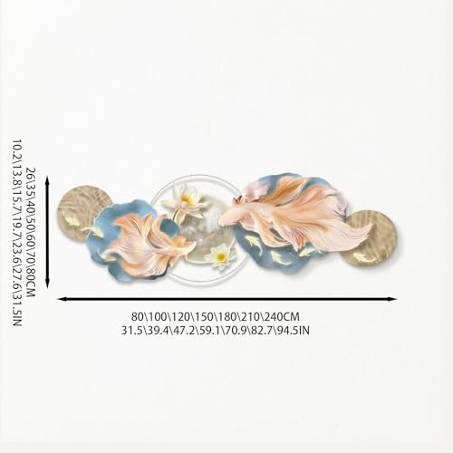 Tableau mural LED 3D en cristal relief, sculpture d'exception de 150cm