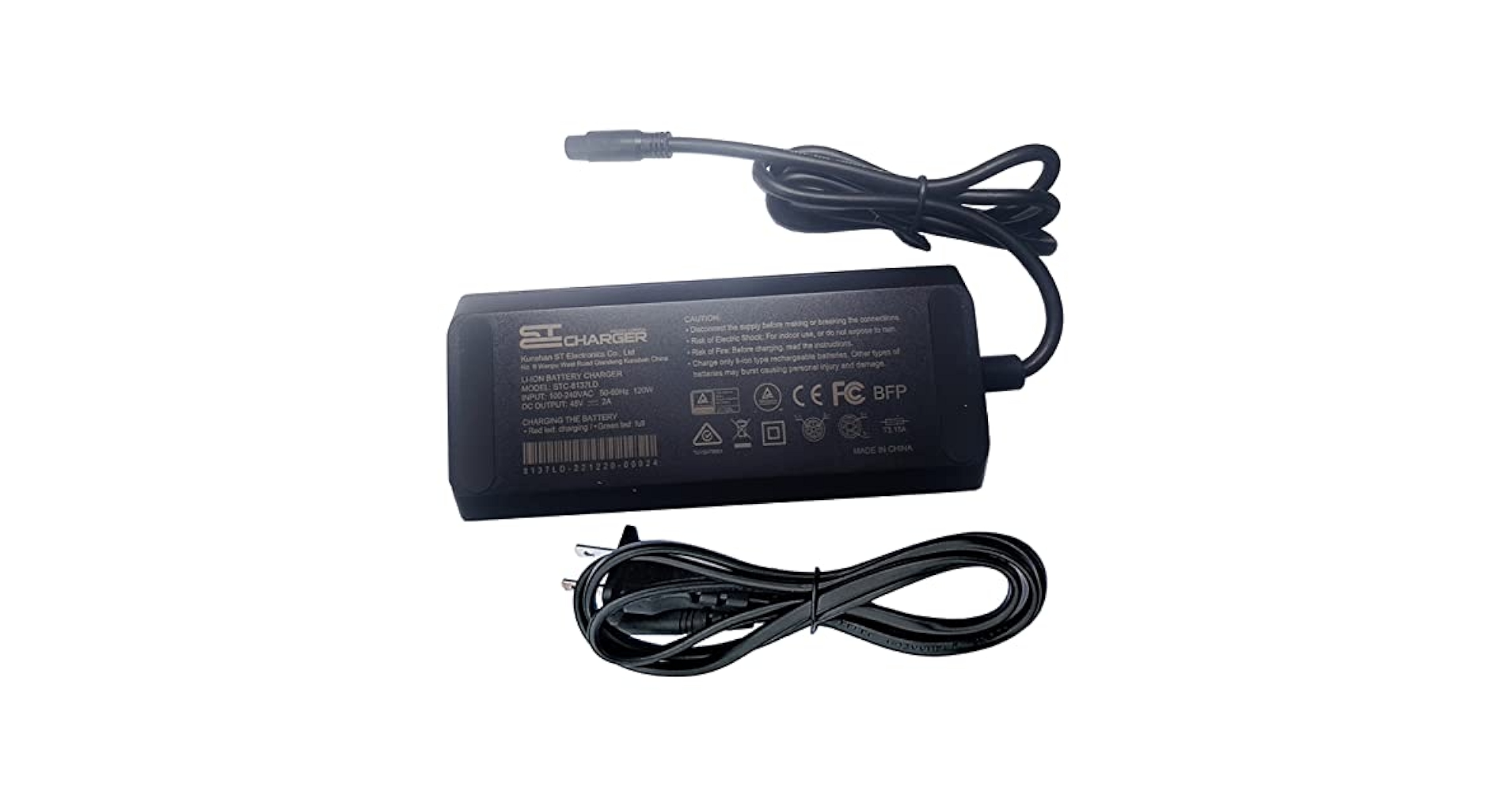 super73系モペット系48v20ahバッテリー充電器セット Amazon.com: eeTao 3-Prong 48V AC/DC Adapter Compatible with