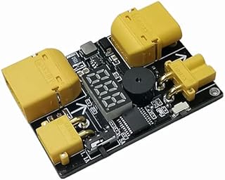 Replacement Part For Sentinel XT60 XT30 Stopper Circuit Breaker With Voltage Display Alarm Short-Circuit Tester 2-5S For RC Drone FPV Racing - (Color: 2pcs)