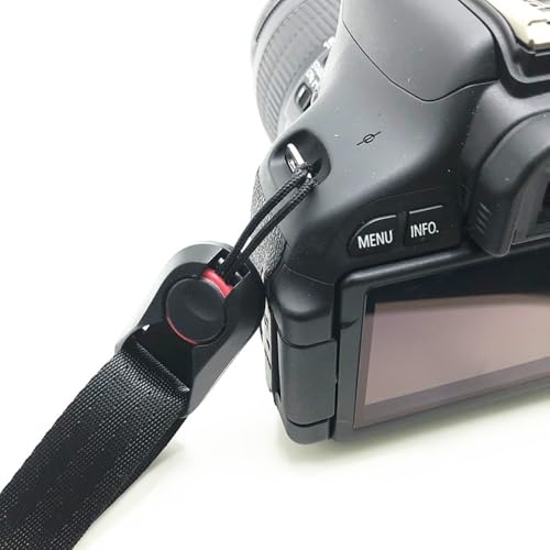 Image of BowieMall Camera Strap, Adjustable Camera Belt, Comfortable Camera Neck Strap with Quick Release Buckle, Camera Shoulder Strap for Travel & Outdoor Photography (Black)