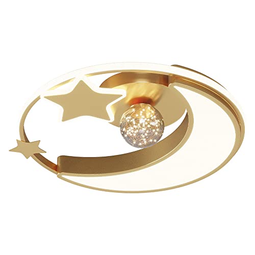 Lustre LED 48W à intensité réglable et économie d'énergie pour éclairage de salon