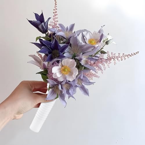 Support de bouquet de fleurs de mariage HAKZEON robuste structure de base verte - 4