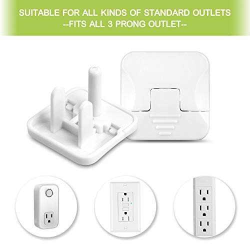 Outlet Covers Baby Proofing With Hidden Pull Handle (50 Pack) Plug Covers Prevent Electric Shock From The Source Of The Outlet Plug Child Proof Outlet Covers 3-Prong Child Outlet Protectors Outlet Cap #TOP7
