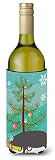 Caroline 's Treasures BB9300LITERK Berkshire Pig - Botella decorativa de Navidad, 750 ml, multicolor