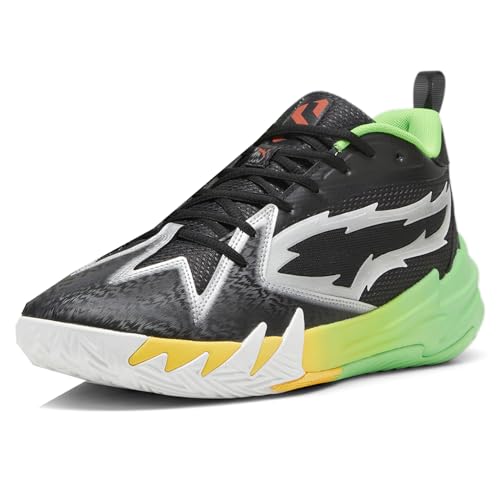 PUMA Mens Scoot Zeros 2K Basketball Sneakers Shoes - Black, Green2