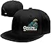 Coastal Carolina University Baseball Caps Unisex Flat Brim Baseball Cap Hat Black