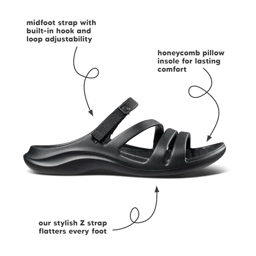 Joybees Women's Lakeshore Sandal - Beach Sandals for Women, Comfortable Footwear for Water with Arch Support, Slip On Waterproof Shoes with Adjustable Strap4