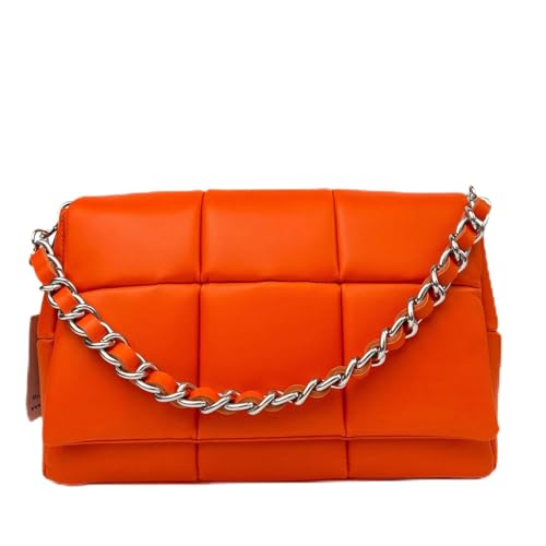 Sac besace en cuir véritable matelassé SESTO femme italien 33x22x11