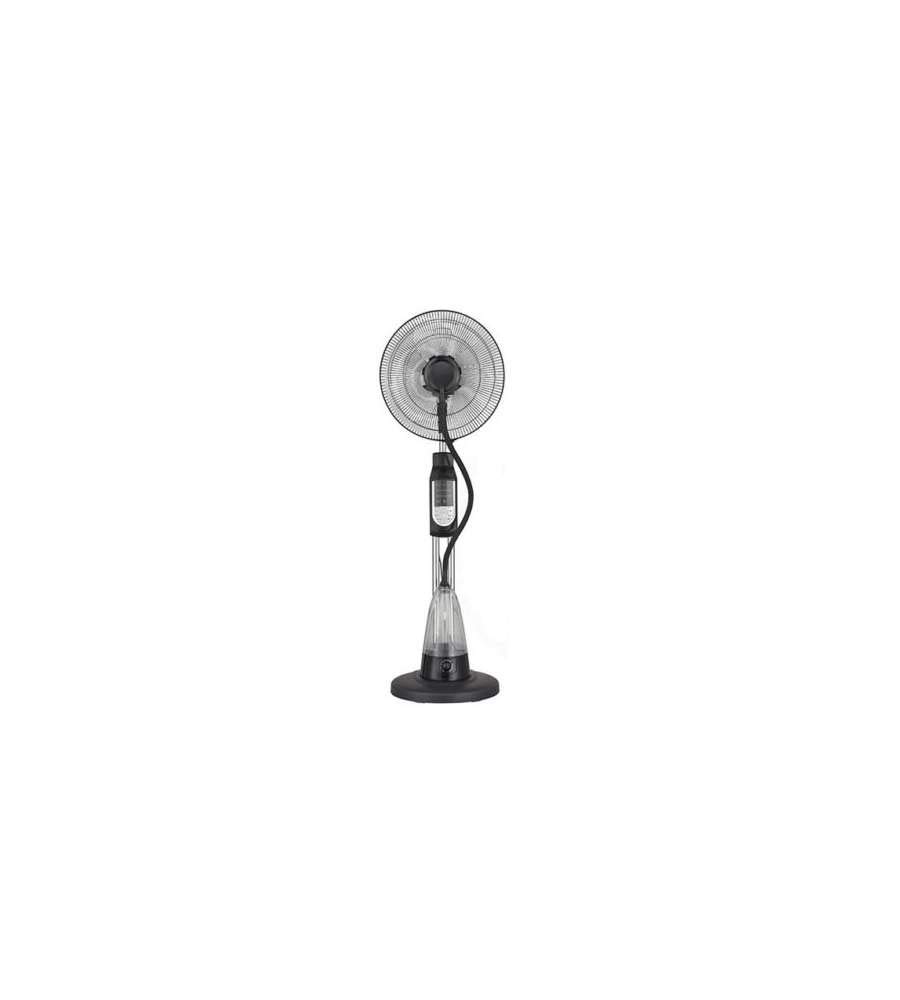 Ventilatore Brio | Oscillante da Pavimento con Nebulizzatore Acqua, Serbatoio 2,5L, 3 Velocità, Telecomando, Anti-Zanzare, Esterni ed Interni, Volume Regolabile