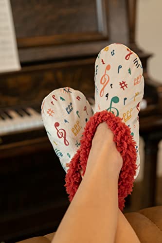 Image of Lazy One Fuzzy Feet Slippers for Women, Cute Fleece-Lined House Slippers, Cute Slipper Socks