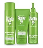 Plantur 39 Phyto Caffeine Women's Made For You 3 Step System Shampoo, Conditioner, Tonic for Fine, Thinning Natural Hair Growth