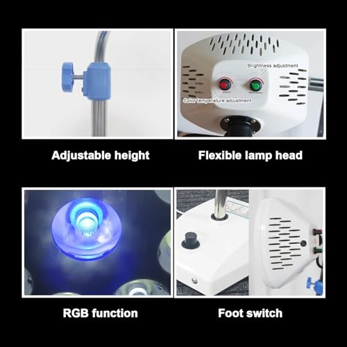 Lampe d'examen chirurgicale à LED pour cabinets de soin - 4
