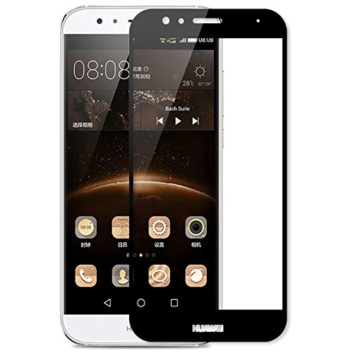 [2 Paquetes] Huawei G7 Plus Protector de Pantalla, Huawei G7 Plus Cobertura Completa Protector de Pantalla, Vidrio Templado HD Transparente Protector de Pantalla para 5.5'' Huawei G7 Plus