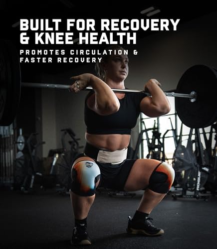 Image of Gymreapers 5MM Knee Sleeves for Weightlifting, Squats, Powerlifting, and Functional Training - Compression Knee Support for Men & Women - Joint Protection & Recovery - Pair