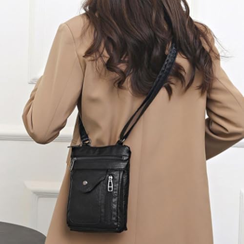 Women's Messenger Bag Texture Shoulder Bag Travel Walking Daily Matching Bag2