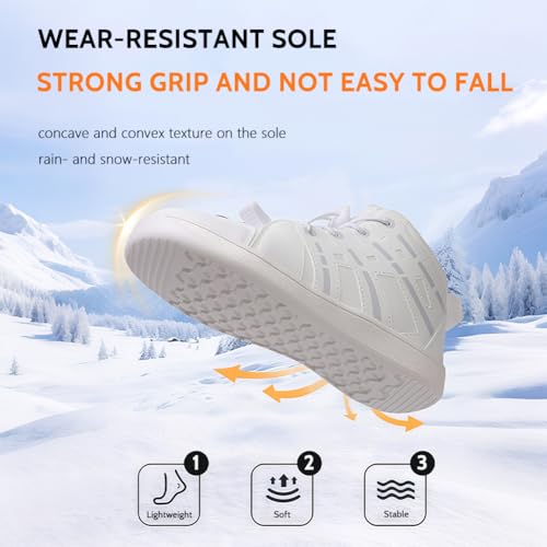 Barefoot Boots, Hike Winter Barefoot Shoes, Comfortable and Breathable Sneakers, Non-Slip and Lightweight3