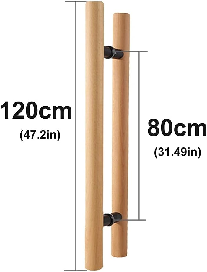 Door Handle Heavy-Duty Commercial Door Pull Handles Glass Door Handle Solid Wood Double-Sided Glass Door Handle Back to Back H-Shaped Door Handle Office Sliding Door Armrest Door Pulls