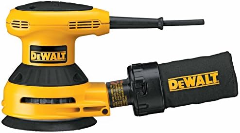 DEWALT D26450 3 Amp 5-Inch Random Orbit Sander with Cloth Dust Bag