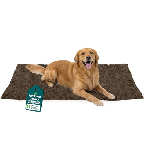 Furhaven 60" x 30" Highly Absorbent Runner Door Mat for