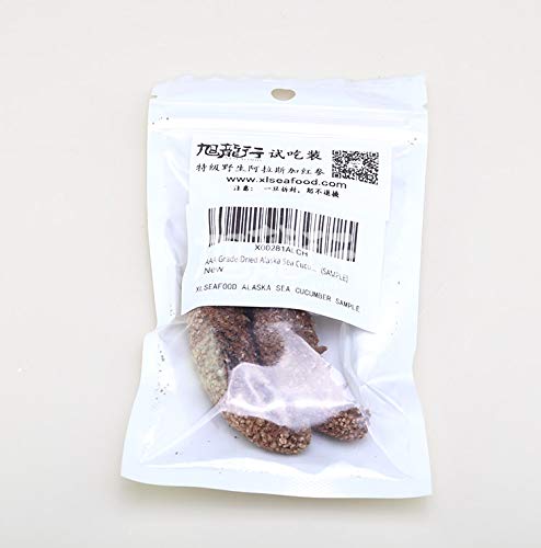 Xlseafood Xxlseafood Premium Sun Dried Alaska Sea Cucumber Sample Pack (2 Pcs Each) 旭龙行淡干海参 阿拉斯加野生红参特级品 试吃装 含2只6年小号参(Sample)… thumb #1