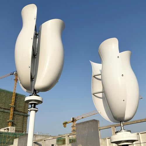 Zestaw pionowej turbiny wiatrowej – lewitacja magnetyczna, regulator niskiego poziomu hałasu do użytku na zewnątrz, do ogrodu, ekologiczne rozwiązanie energetyczne