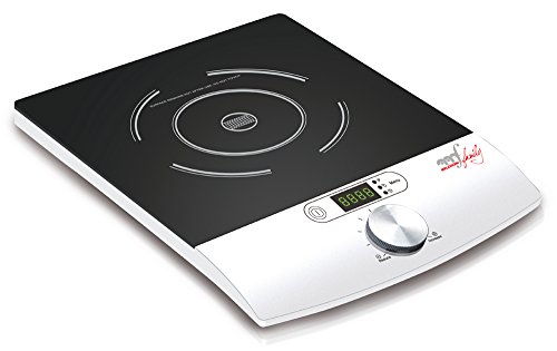 Melchioni Family INDU FORNELLO Elettrico A INDUZIONE 2000W, 2000 W, Policarbonato, White