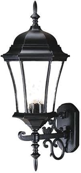 Acclaim 5025BK Brynmawr Collection 3-Light Wall Mount Outdoor Light Fixture, Matte Black