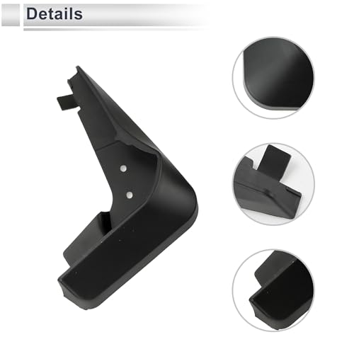 Image of X AUTOHAUX 1set Front and Rear Mud Flaps Splash Guards Mud Guards for Audi A3 Hatchback Sport 2016-2019 W /Mount Accessories