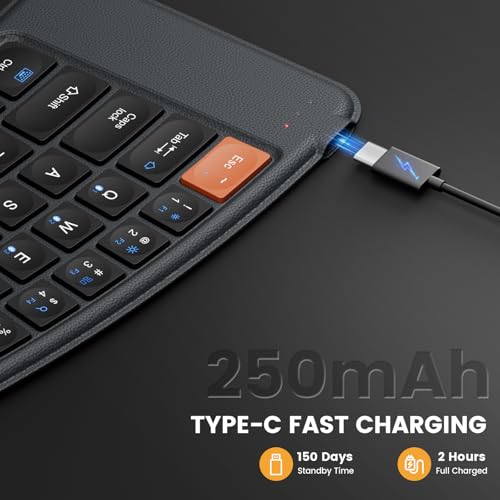 Protoarc Ergonomic Foldable Keyboard thumb #5