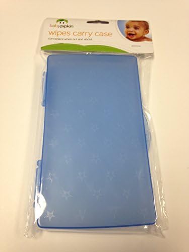 Baby Wet Wipes Travel Case, Changing Bag Essential Case Home & Abroad Holiday Carry Along Wipe Cases (BLUE) by BABY PIPKIN