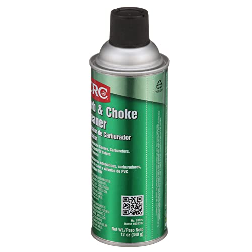 CRC Carb & Choke Cleaner 03077 – 12 Wt. Oz. Aerosol, High-Performance Cleaner (Pack of 1) - Thumbnail 2