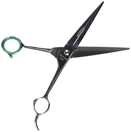 Image of Geib Steel Crocodile Straight Pet Grooming Shears, 7-1 /2-Inch